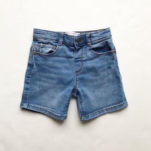 Zara blue denim shorts GUC  18-24 months